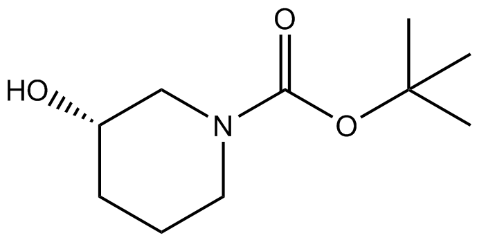 (S)-1-叔丁氧羰基-3-羟基哌啶,97%